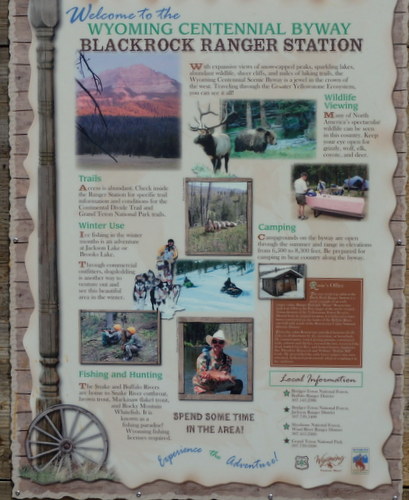 GDMBR: Roadside Tourist Information (Local, State, and Federal).